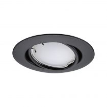 Spot encastré LED Base Kit de base orientable Smart Home Zigbee 3.0 Coin  rond 90mm 20°  3x4,9W 3x420lm 230V gradable RGBW+ Noir