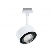 URail Spot sur rail LED Aldan 470lm 8W 3000K  230V Blanc de sécurité