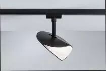 URail Spot sur rail LED Alejandro 3-Step-Dim   800lm 10W 4000K gradable 230V Noir mat