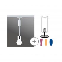 URail Suspension 2Easy E27  max. 20W  gradable 230V Blanc de sécurité