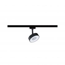 URail Spot sur rail LED Circle 3-Step-Dim   160lm 5W 3000K gradable 230V Noir mat