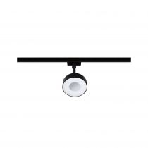 URail Spot sur rail LED Circle 3-Step-Dim   180lm 5W 4000K gradable 230V Noir mat