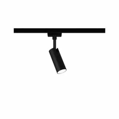 URail Spot sur rail LED Tubo Spot individuel 3-Step-Dim   170lm 4W 4000K gradable 230V Noir mat