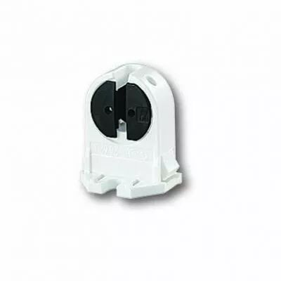 Douille G5-T5 avec pied � clipser ou visser 500V 2A avec rotor; axe de la lampe 15,8/18,7mm (008786)