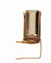 Douille pour lampe miniature BA9s cosses à souder 12V 2A, pour circuit imprimé, avec picots inversés (119556)