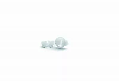 Serre-c�ble int�rieur blanc pour douille bak�lite E14 pour c�ble plat H03VVH2F 2X0,75mm� (124528)
