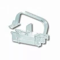Support/clip de maintien pour 2G11-TCL en polycarbonate, pour épaisseur de tôle de 0,6 à 1mm, à clipser (126006)
