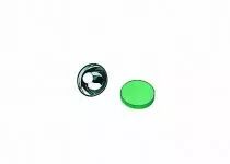 Réflecteur polycarbonate métallisé aluminium, diamètre 12mm, pour lampe culot verre (W2) (126503)