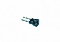 Douille polycarbonate noir pour lampe miniature T1 3/4 et T1 BPC, entraxe 3,17mm, pour montage sur circuit imprimé par clipsage 