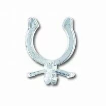 Support/clip de maintien pour 2G11-TCL en polycarbonate, pour épaisseur de tôle de 0,6 à 1,5mm, à clipser (126533)