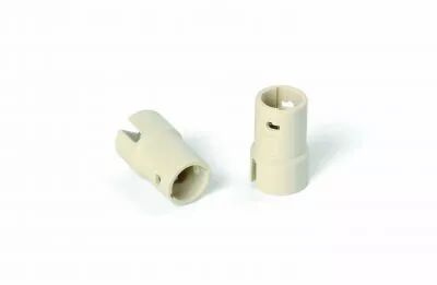 Douille porcelaine pour lampe BA15d, 250V 8A T150�C IP20, connexions � vis (126870)
