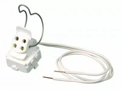 Douille pour G10Q-TR � visser pour circline diam�tre 29mm, ou 32mm, 250V 2A, avec porte starter (126947)