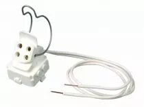 Douille pour G10Q-TR à visser pour circline diamètre 29mm, ou 32mm, 250V 2A, avec porte starter (126947)