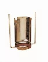 Douille pour lampe miniature BA9s cosses à souder 12V 2A,  pour circuit imprimé, avec picots à 90 degrès (126984)