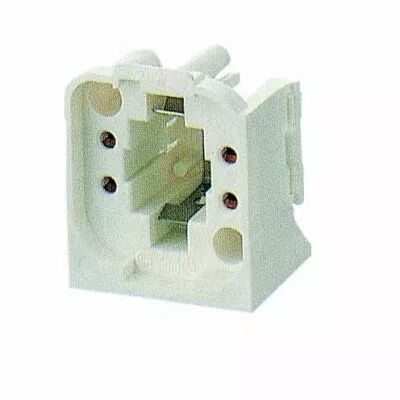 Douille carr�e pour G24Q3-GX24Q3 � visser 250V 2A, fixation vis horizontale (127001)