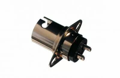Douille pour lampe BAY15d, 125V 0,3A T60�C avec colerette et cosses � souder (127058)