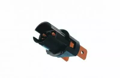 Douille ronde pour lampe culot verre W2,1D cosses faston � souder 4,8mm (127072)