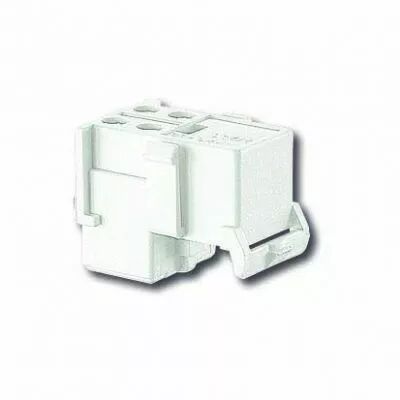 Douille pour 2D 4 pins GR10Q-TCDD E � clipser 250V 2A, orifices de c�blage dans le sabot de fixation (127075)