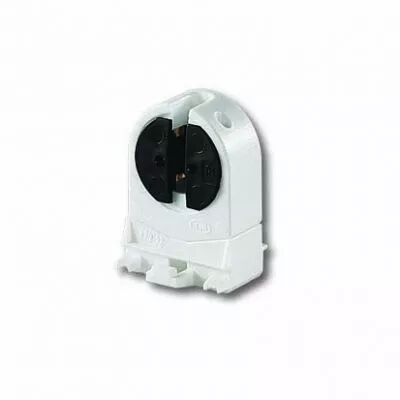 Douille G5-T5 avec pied � clipser 10x20mm, 500V 2A  (127177)