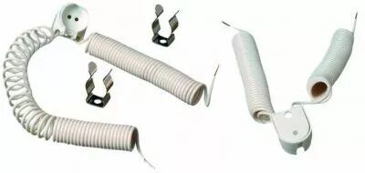 Kit montage rapide G5-T5 4-80W pour ballast �lectronique avec 2 clips, c�ble H05V2U 2X0,5mm� (longueur �tir� 1,70m) (127181)