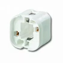 Douille carrée à visser ou clipser pour G24D1- GX24D1 250V 2A (127186)