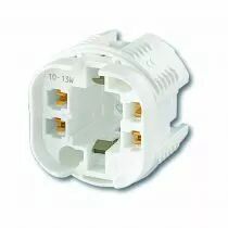 Douille ronde pour G24Q1-GX24Q1 à clipser ou à visser 250V 2A  (127224)