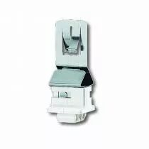 Support/clip de maintien pour 2G11-TCL métallique, pour épaisseur de tôle de 0,6 à 1mm, à clipser (127249)