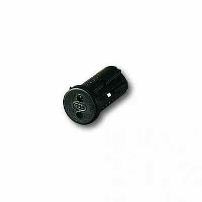 Douille miniature G4, 24V 4A T220�C, montage encastr� dans le tube ou trou diam�tre 7,8mm, connexions automatiques des fils (127
