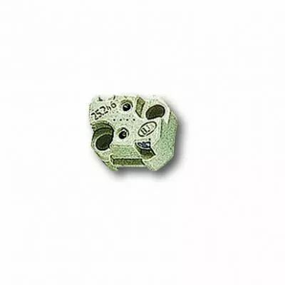 Douille pour lampe GX5,3 ou GY6,35 50V 5A, T250�C connexions automatiques de c�bles, fixation � visser ou clipser (127264)