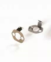 Equerre pour Douille steatite PGJ5 et GU6,5, avec trou diamètre 3,5mm, pour vis M3 (127331)