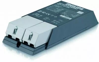 Ballast �lectronique non gradable, pour 1 lampe iodures 35W - 188x63x35mm, borniers � clips, pour usage int�rieur, capot� - Phil