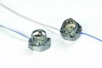 Douille céramique et métal pour lampe PGZ18, 500/5000V 2A T300°C, sortie des câbles 1mm², 32cm par l'arrière, double isolation (