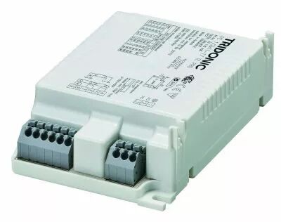 Ballast �lectronique compact non gradable pour 1 ou 2 lampes, G24Q/GX24Q 18W; 2G10/2G11 18W - 103X67X31mm, borniers � clips (127