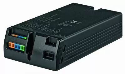 Ballast �lectronique gradable DALI, pour 1 lampe iodures PGZ12 60W - 150x90x40mm, borniers � clips, pour usage ext�rieur, non ca