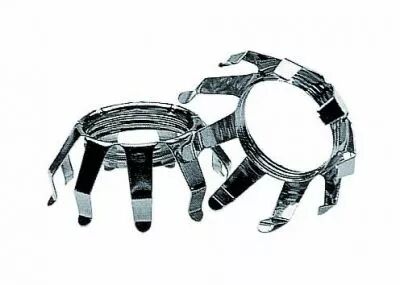 Bague pour Douille E14 m�tallique � ressort (montage pi�ces en verre avec diam�tre 38 � 41mm) (140043)