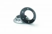 Bague pour lampe E26/E27 bakélite dorée vernie, 65x15mm (140094)