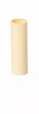 Fourreau thermoplastique ivoire, 26x85mm,pour douille bougie diam�tre int�rieur 24mm, , lisse (140101)