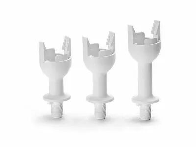 Capuchon � clipser pour douille E14 blanc pour porcelaine, tige filet�e plastique et anti-rotation (� utiliser avec 142504/14111