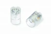 Chemise à clipser pour douille E14 lisse 250V 2A,T135°C transparent (140173)