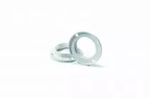 Bague pour Douille E14 thermoplastique blanc 9,5x43mm (140200)