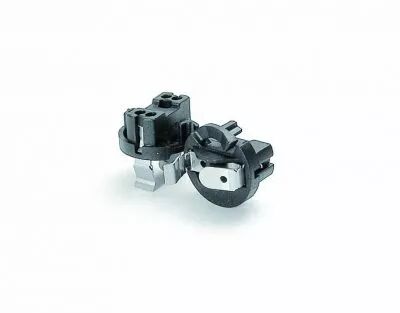 Pastille de douille E14 thermoplastique pour c�ble rigide ou souple, connexions automatiques (140345)