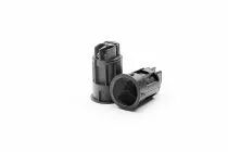 Douille E14 noire pour support de fausses bougies, Diametre 27mm (140379)