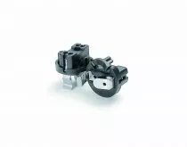 Pastille de douille E27 thermoplastique 250V 2A T210°C noire, connexions automatiques pour câble de 0,5 à 2,5mm,² (140396)