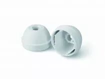 Capuchon de douille E27 thermoplastique 250V 2A T210°C blanc, filetage dans la matière avec arrêt   (140404)