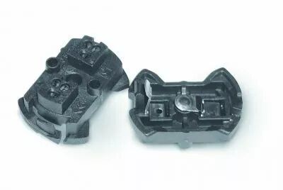 Pastille de douille bak�lite E27 250V 4A, T190�C noire connexions automatiques par insertion de c�ble 0,5 � 2,5mm� (140574)