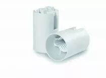 Chemise thermoplastique lisse avec connexions automatiques pour douille de lampe E12 transparente (140659)