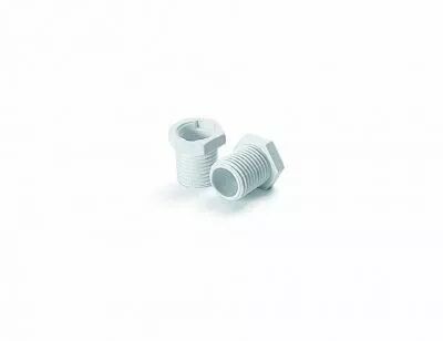 NIPPLE  CREUX 10mm  BLANC (141114)
