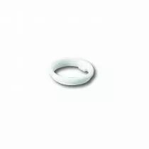 Anneau blanc pour interrupteur 142321-ACC 3188, diamètre 19,8 x 1,8mm, pour épaisseur de tôle de 0,8 à 1,3 mm (142337)