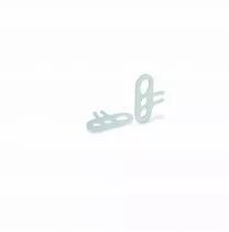 ARRET CABLE 3 TROUS BLANC (142501)