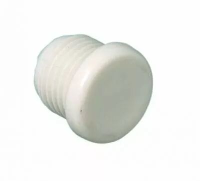 BOUCHON M10/1 MALE FIL.10M Blanc (142525)